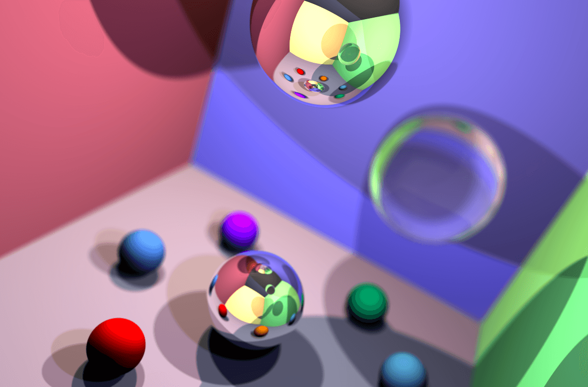 Demo of Ray Tracer project